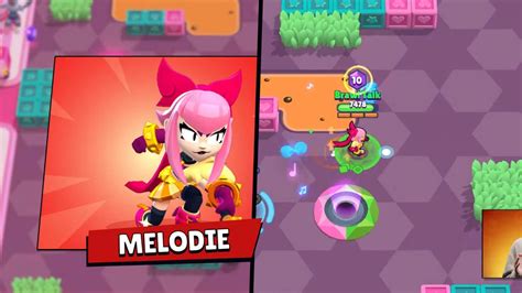 Brawl Stars estadísticas y habilidades de la brawler Melodie