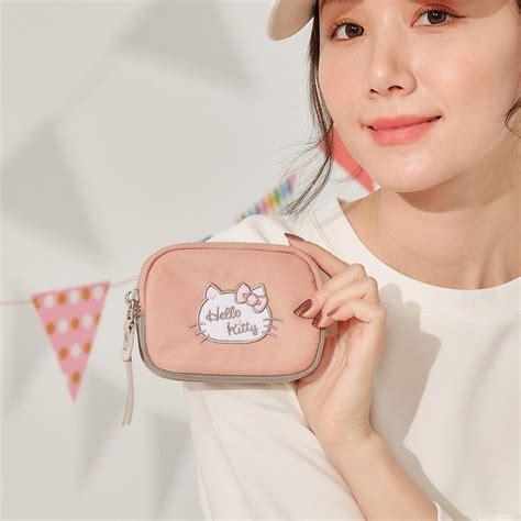 Bag To You 百達遊 Hello Kitty 甜心凱蒂 雙層零錢包 粉 Kt03d05pk Pchome 24h購物