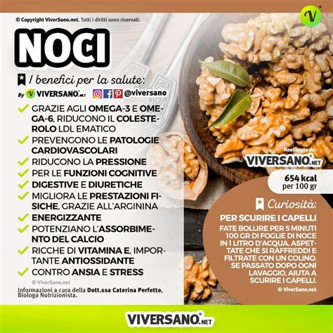 Noci Calorie Propriet Valori Nutrizionali Benefici E Controindicazioni