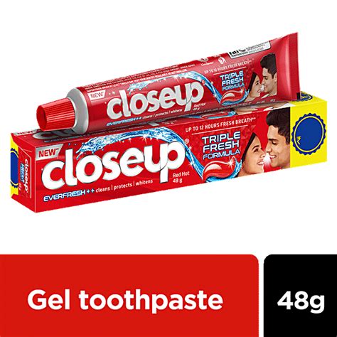 Buy Close Up Ever Fresh Red Hot Gel Toothpaste Gm Online At Best Price Of Rs Bigbasket