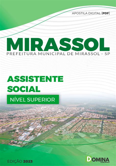 Apostila Concurso Mirassol 23 Assist Social Domina