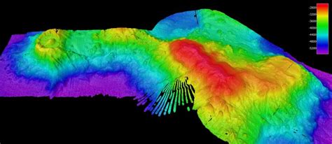 Un Volcan Sous Marin D Couvert Pr S De L Le Christmas Qui Ressemble