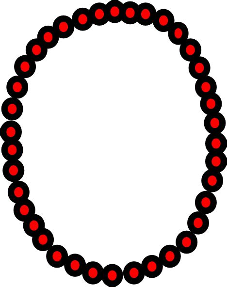 Bead Necklace Clipart Png Clip Art Library