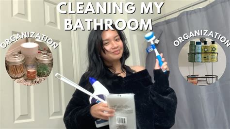 Clean My Bathroom With Me Bathroom Organization Deep Cleaning My