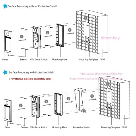 Hikvision Ds Kv Wpe Video Intercom Villa Door Station Off