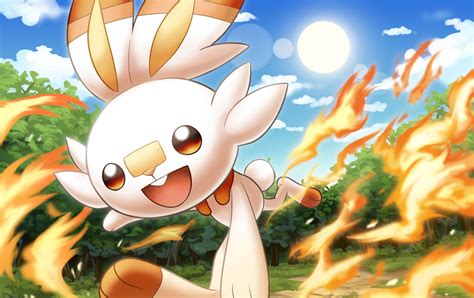 Scorbunny Pok Mon Sword Shield Zerochan Anime Image Board