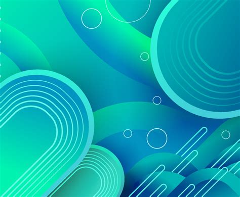 Background Of Modern Diagonal Shape In Blue And Green Combo Vector Art