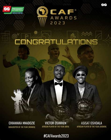 Tinubu Celebrates Osimhen Oshoalas CAF Award Wins The Explainer