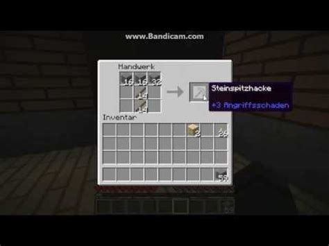 Anf Nger Tutorial Werkzeuge Bauen Schwert Minecraft Youtube