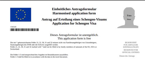 How To Complete The German Short-Stay Visa Application Form With VIDEX ...
