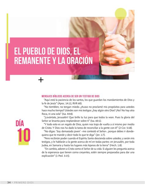 Revista Un Llamado A La Oraci N D As De Oraci N By Igreja