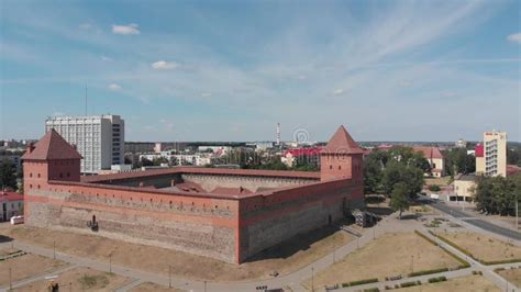 Top View of the Lida Castle. Belarus Stock Footage - Video of king, power: 283920868