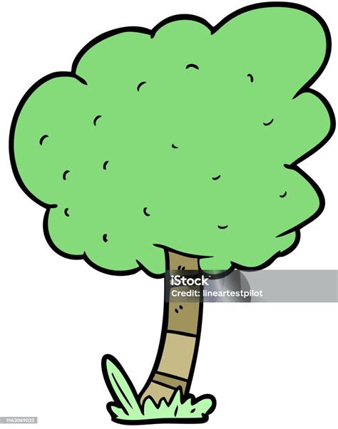 Cartoon Tree Stock Illustration Download Image Now Art Art Product Cartoon Istock