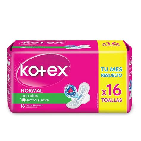 Kotex Toalla Fem Normal C Alas Paq X Unid