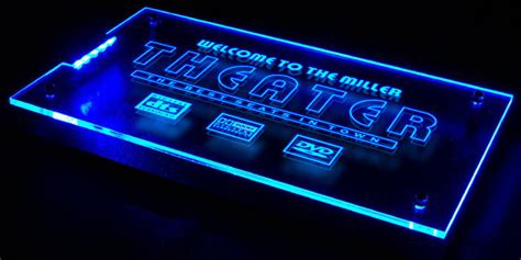 Plaques And Signs Home Dolby Atmos Cinema Led Neon Sign