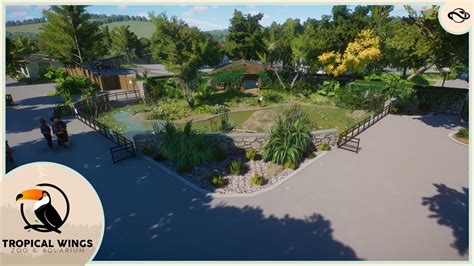 Planet Zoo Refine And Design Red Crowned Crane Habitat Rework Build