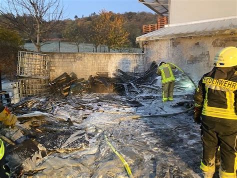 Brand Auf Betriebsgel Nde Einsatzbericht Kleinkarlbach