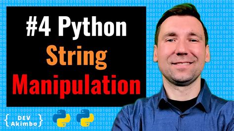 Python String Manipulation For Beginners Python Course Youtube