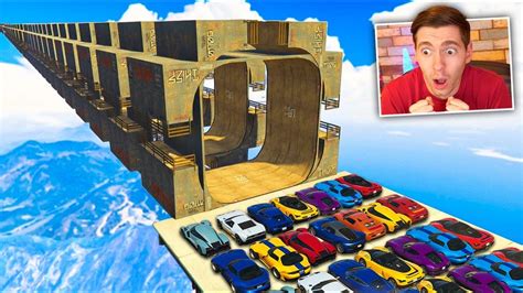 Gta V Online Corrida Dentro De Um T Nel Infinito De Skate Vai E