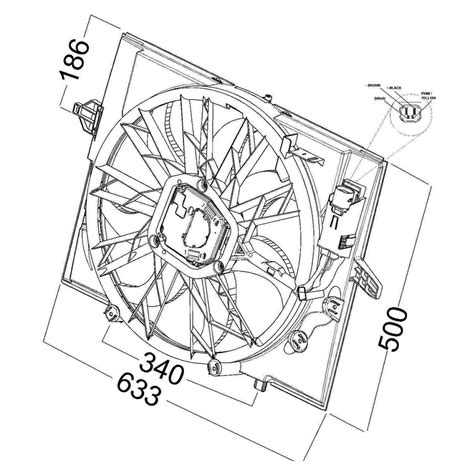 Bmw Cooling Fan Assembly Hella Behr Hella