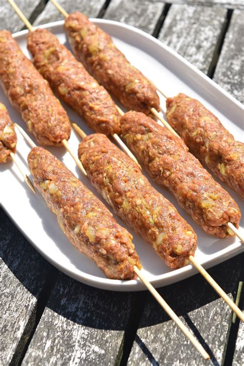 Brochettes De Kefta Recette Marocaine