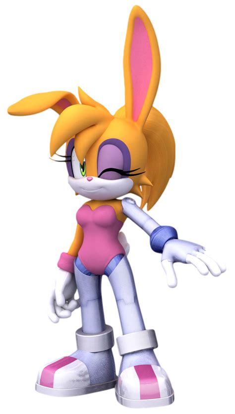 Concept Art Model Sheets Comic Art And Render Of Bunnie Rabbot From Sonic The Hedgehogalbum