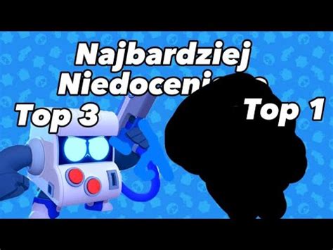 Top Najbardziej Nie Doceniane Postacie W Brawl Stars Youtube