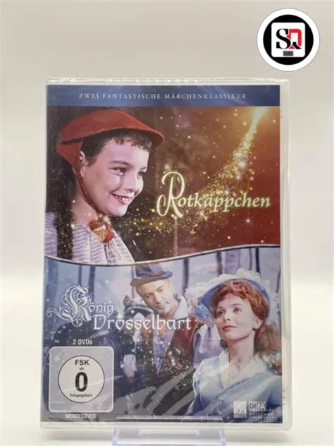 MÄRCHEN DVD FILM Kinder König Drosselbart Rotkäppchen deutsch