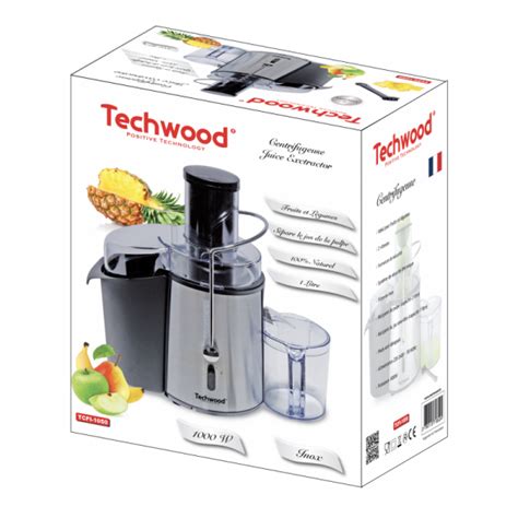 Centrifugeuse Techwood Inox W Tcfi