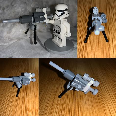 Brick built minifigure scale sniper rifle : r/lego