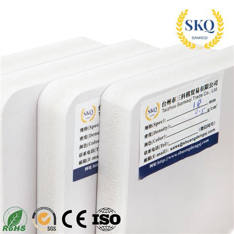 2023 Manufacturer Sankeqi White PVC Celuka 15mm PVC Co Extrusion Board