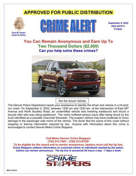 Denver Police Dept. on Twitter: "#Denver, do you have any information ...