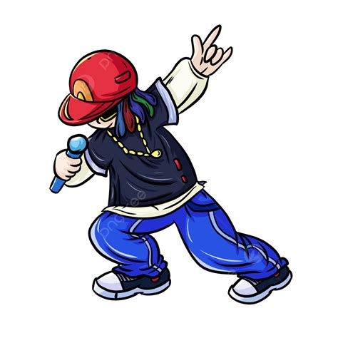 Hip Hop Dance Clipart Png Images Singer Rap Hip Hop Style Color