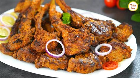 Tandoori Mutton Chops Recipe By Tiffin Box Table And Flavor