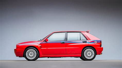 Lancia Lancia Delta Integrale Evo Race Car Old Car Red Car Car