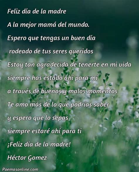 5 Mejores Poemas para el Día de la Madre de 4 Estrofas Poemas Online