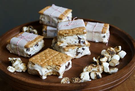 S Mores Ice Cream Sandwich The Chic Site