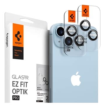 Spigen Glas tR Ez Fit Optik Pro Protector para Lente de Cámara iPhone