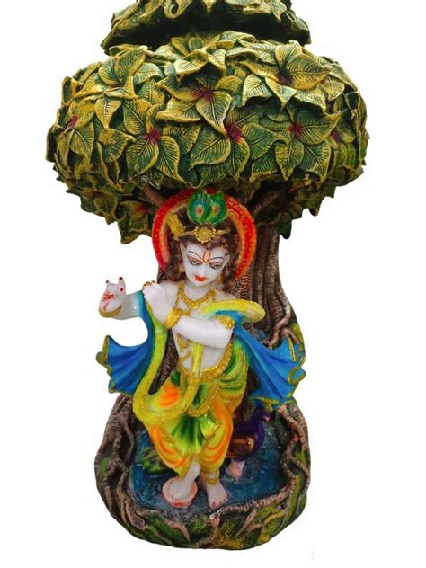 Polyresin Tree Krishna Statue Temple At Rs In Meerut Id