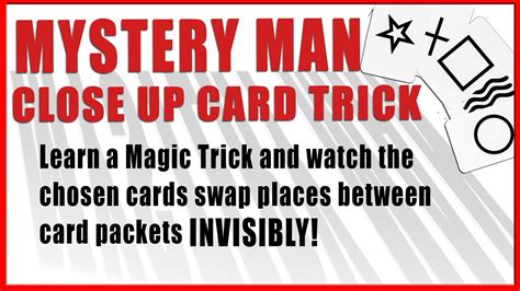 An Invisible Card Swap Esp Learn The Secret Of A Magic Trick Youtube