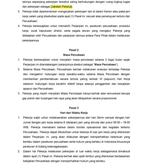 5 Langkah Membuat Kontrak Kerja Karyawan Libera