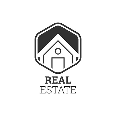 Premium Vector Real Estate Logo Design Black Collection Of Building