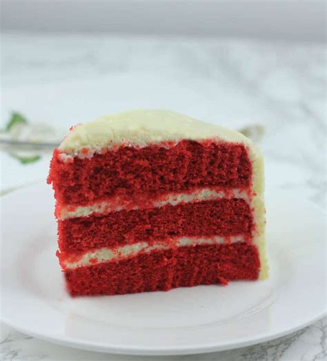 The Best Red Velvet Cake With Cream Cheese Frosting