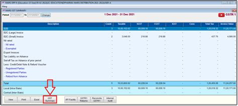 How To View HSN Wise GSTR1 Tax Summary In Marg Software