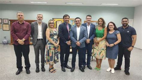 Reitoria Da Uece Recebe O Deputado Estadual Guilherme Sampaio Para