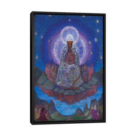 Icanvas Mother Of The World 1924 By Nicholas Roerich Framed Canvas