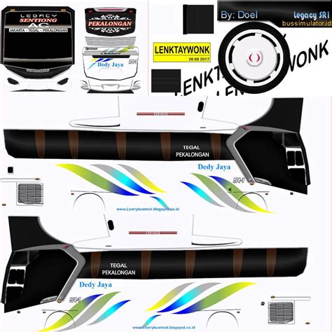 Livery Bussid Dedy Jaya Lengkap Cek Disini Esportsku