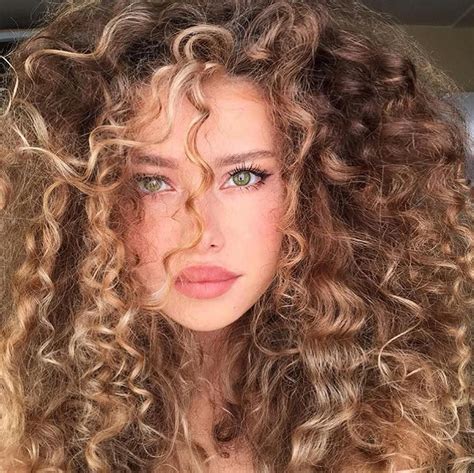 Image May Contain 1 Person Closeup Blonde Curly Hair Short Curly