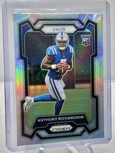 2023 PANINI PRIZM ANTHONY RICHARDSON SILVER PRIZM ROOKIE RC CARD NO