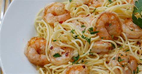Garlic Shrimp Pasta